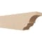 Ekena Millwork 4in. W x 6in. H x 20in. L Asheboro Woodgrain TimberThane Rafter Tail, Primed Tan RFTUR04X06X20ASHRCPR - alternate 1